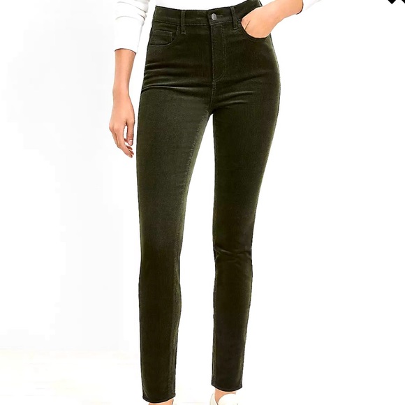 LOFT Pants - NWOT LOFT High Waist Skinny Cords